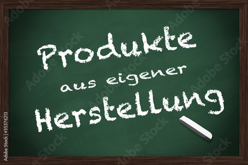 Kreidetafel Produkte aus eigener Herstellung