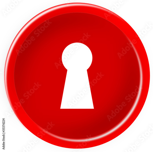 Keyhole lock