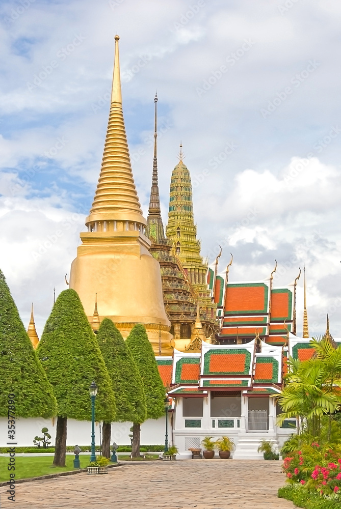 Fototapeta premium Wat Phra Kaew, Bangkok , Thailand