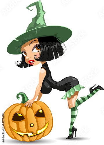 Halloween witch