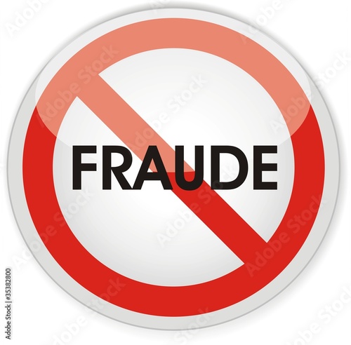 panneau fraude