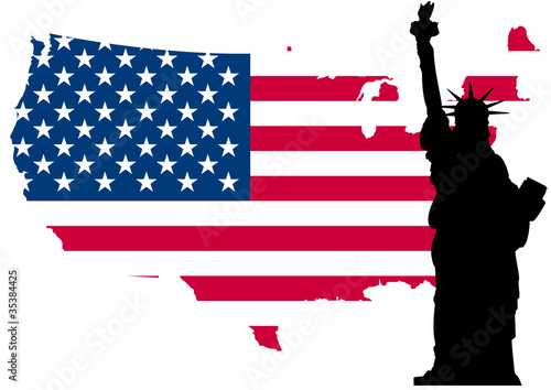 usa flag liberty