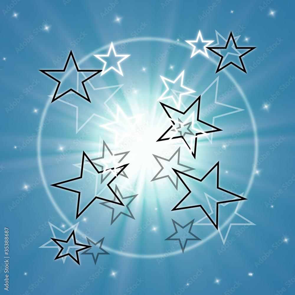 abstrakt background - stars abstrakt background - stars