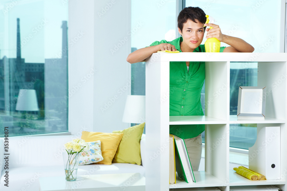 Fototapeta premium Happy housewife