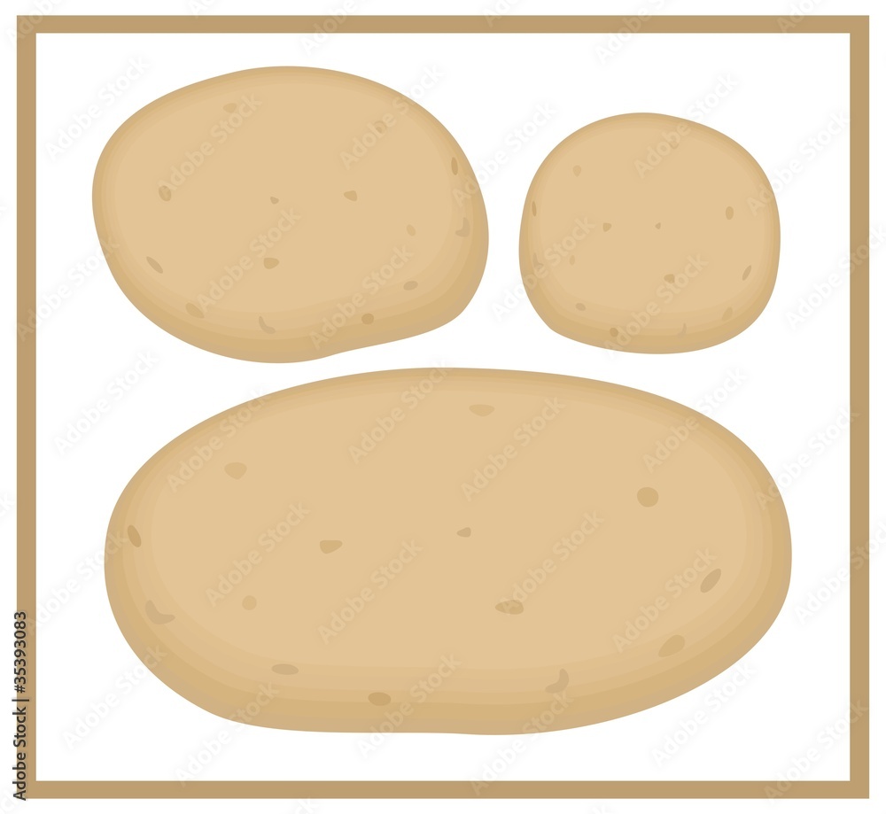 Three potatoes