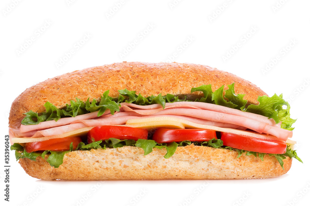 sandwich with bacon and vegetables sandwich with bacon and vegetables
