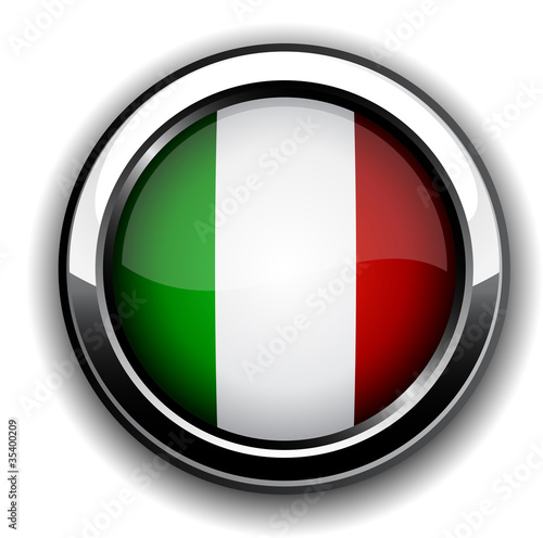 Italian flag button. Free Download Italian flag button. - GFXLoad