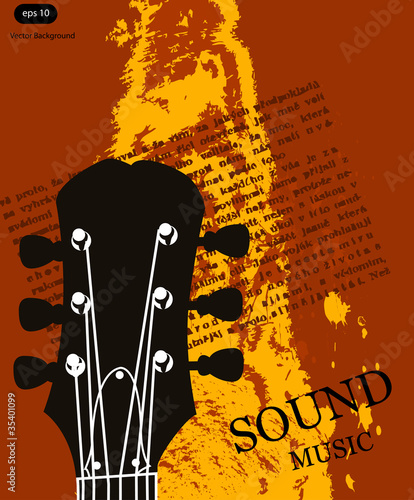 vector music poster background