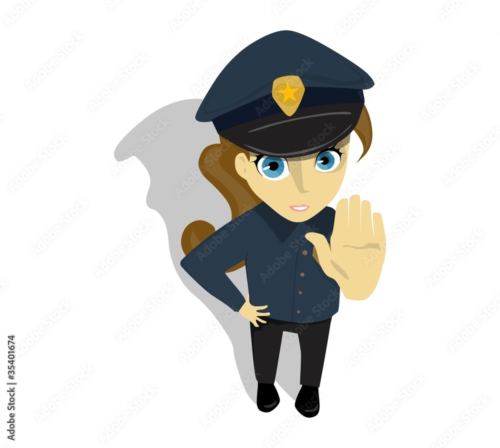 Woman Police Officer Woman Police Officer