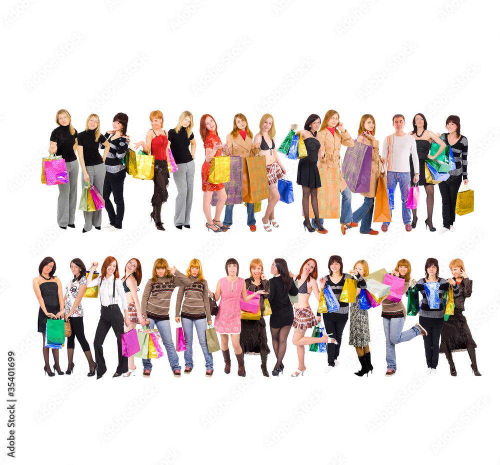 Obraz premium Presents Women Groups