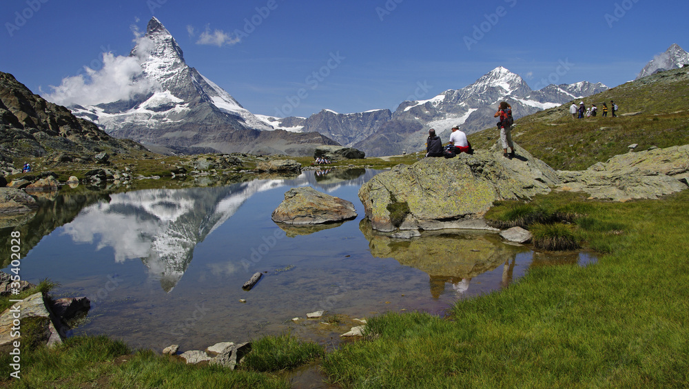 Wandern unterm Matterhorn-Grünsee
