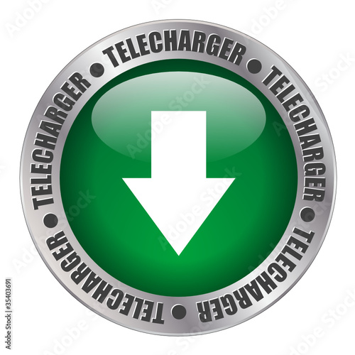 Bouton Web "TELECHARGER" (download télécharger téléchargement)