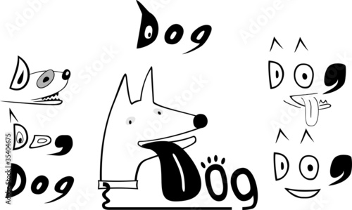dog logotype