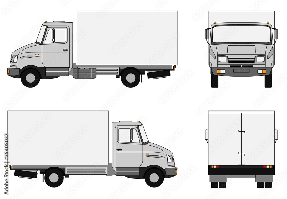 Grey lorry Grey lorry