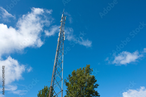 Telecommunication communication antenna tower mast