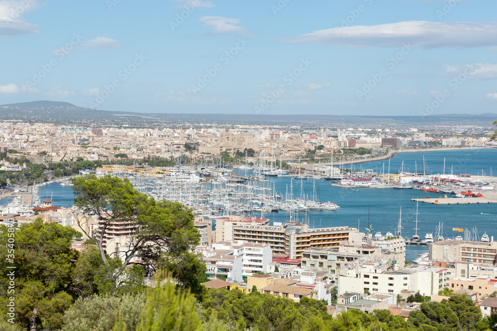 Panorama di Palma de Mallorca