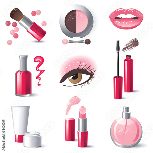 make-up icons