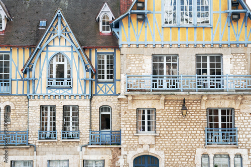 Beautiful house in historic part of Chartres, France photo