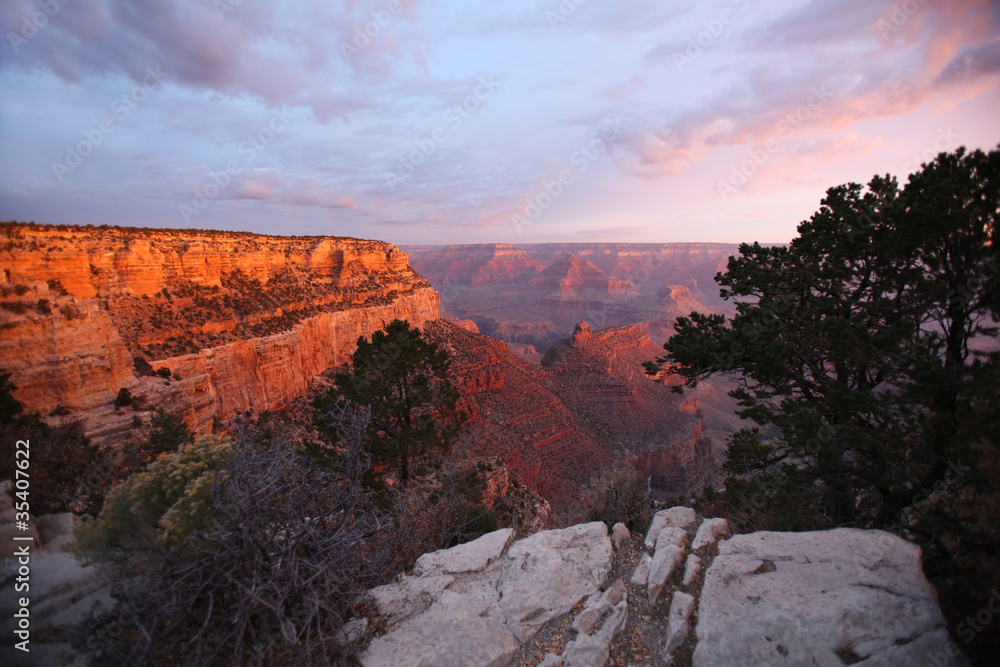 Fototapeta premium Grand Canyon at Sunset