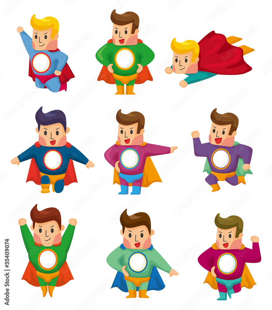 cartoon superman icons cartoon superman icons