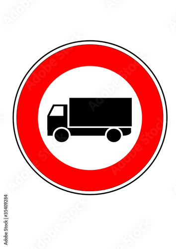 Gesperrt für LKW