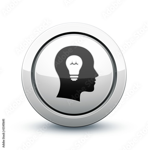 icône tête ampoule