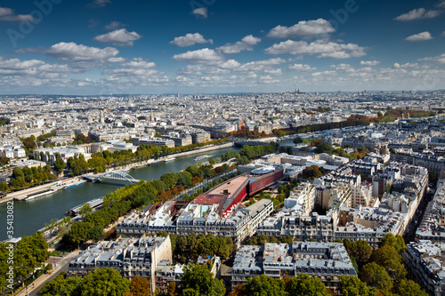 The landscape of Paris city © prescott09