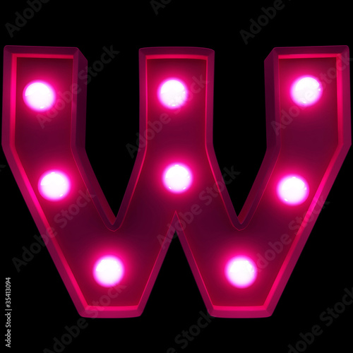 letter w