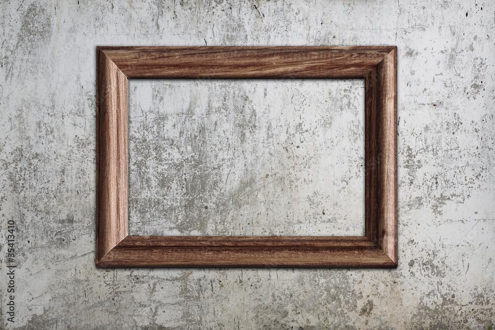 Fototapeta premium frame on wall