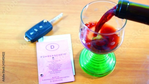 Führerschein und Alkohol photo