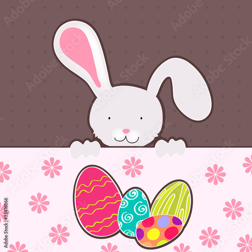 Cute Easter bunny
