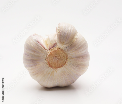 Knoblauch Knolle