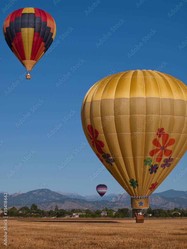 Obraz premium Hot Air Ballons
