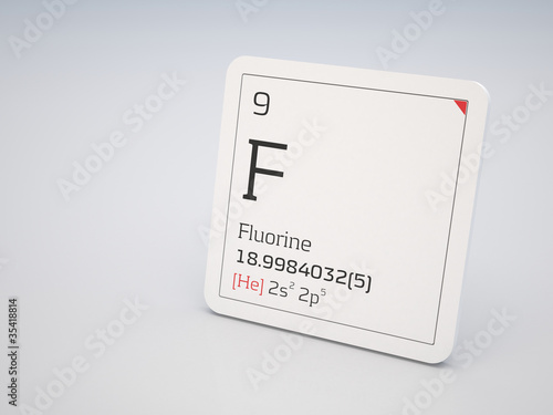 Fluorine - element of the periodic table