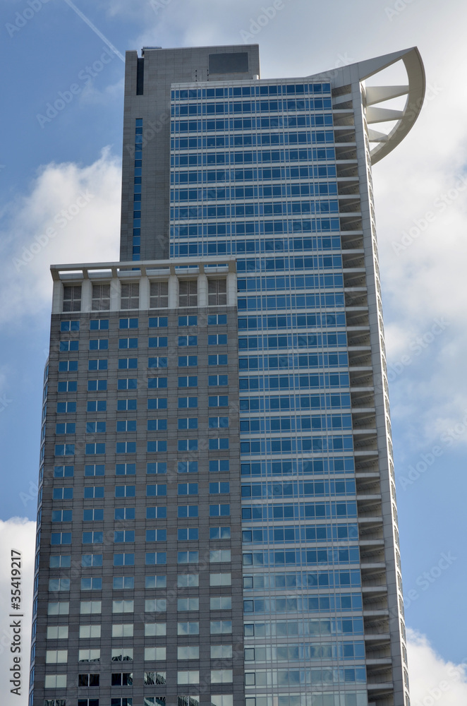 Obraz premium Bankgebäude in Frankfurt-am-Main