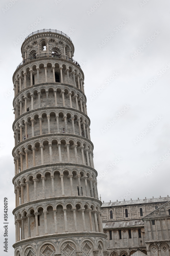 Pisa, the bending tower