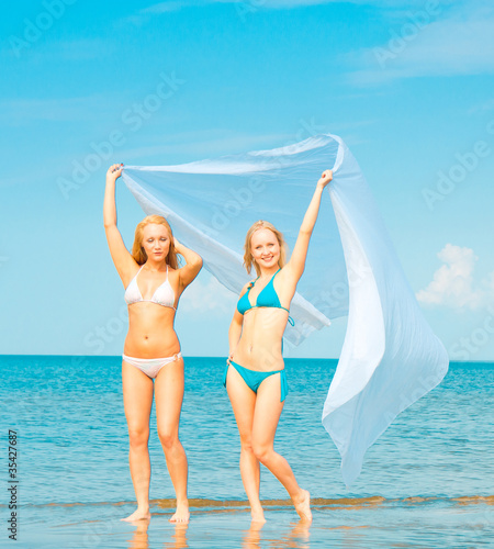 Wind Playing On a Beach