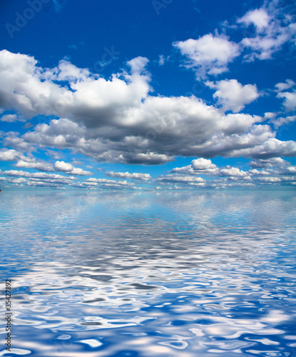 Grand Skyscape Mirror Waters Liquid Serenity