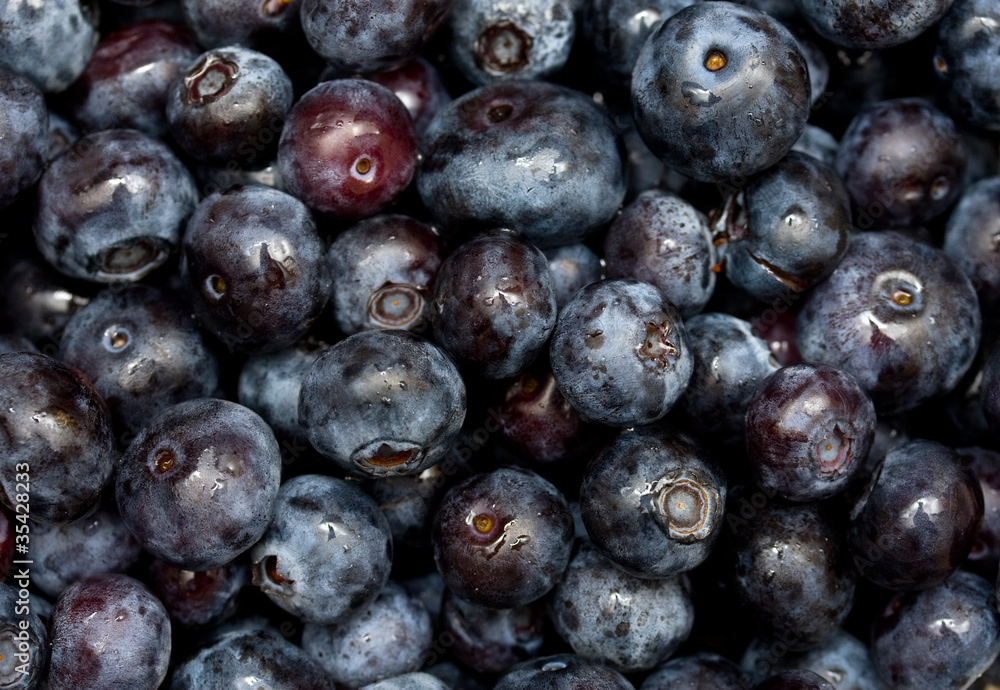 Blueberries background Blueberries background