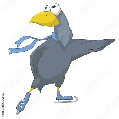 Cartoon Character Bird