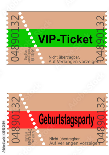 VIP-Ticket und Geburtstagsparty
