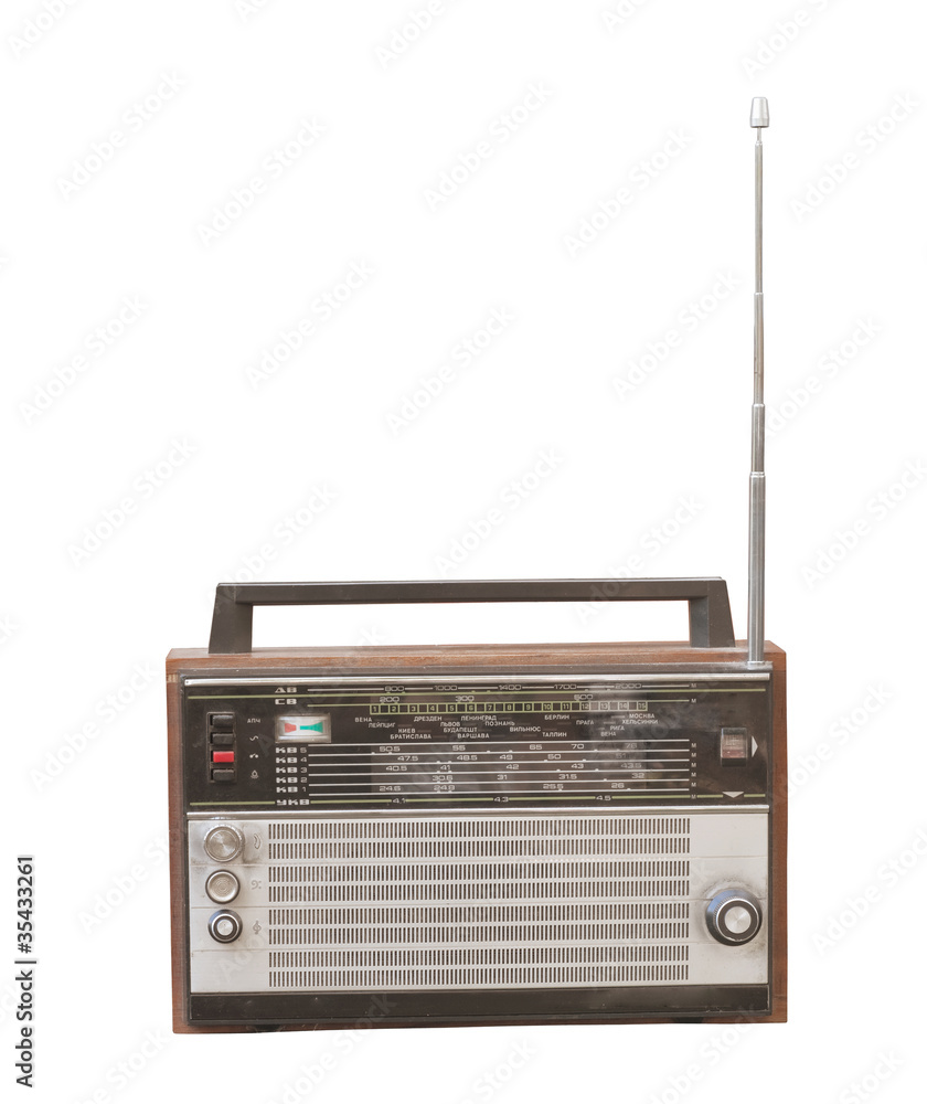 Fototapeta premium Old radio