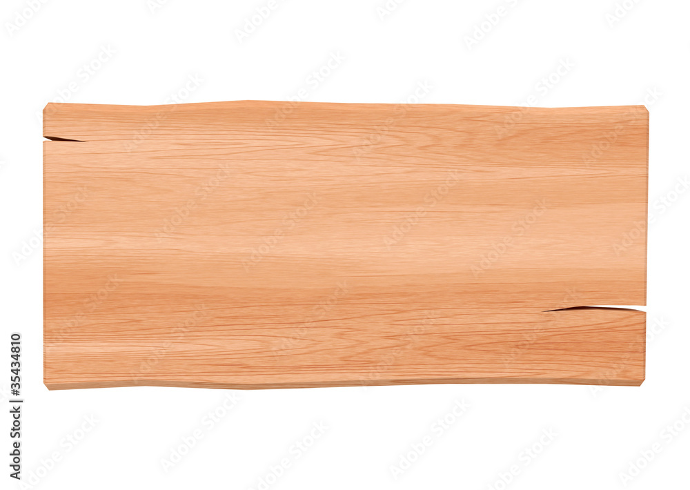 Wooden Board in 3D Wooden Board in 3D