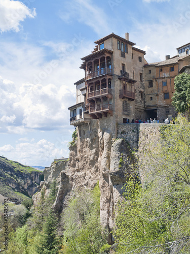 Casas Colgadas de Cuenca,españa photo