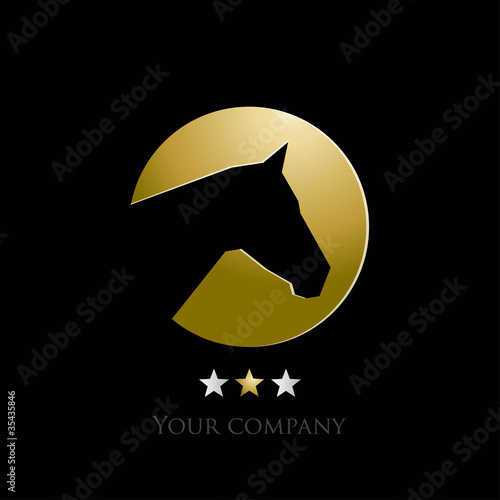 logo cheval, cheval, équitation, polo