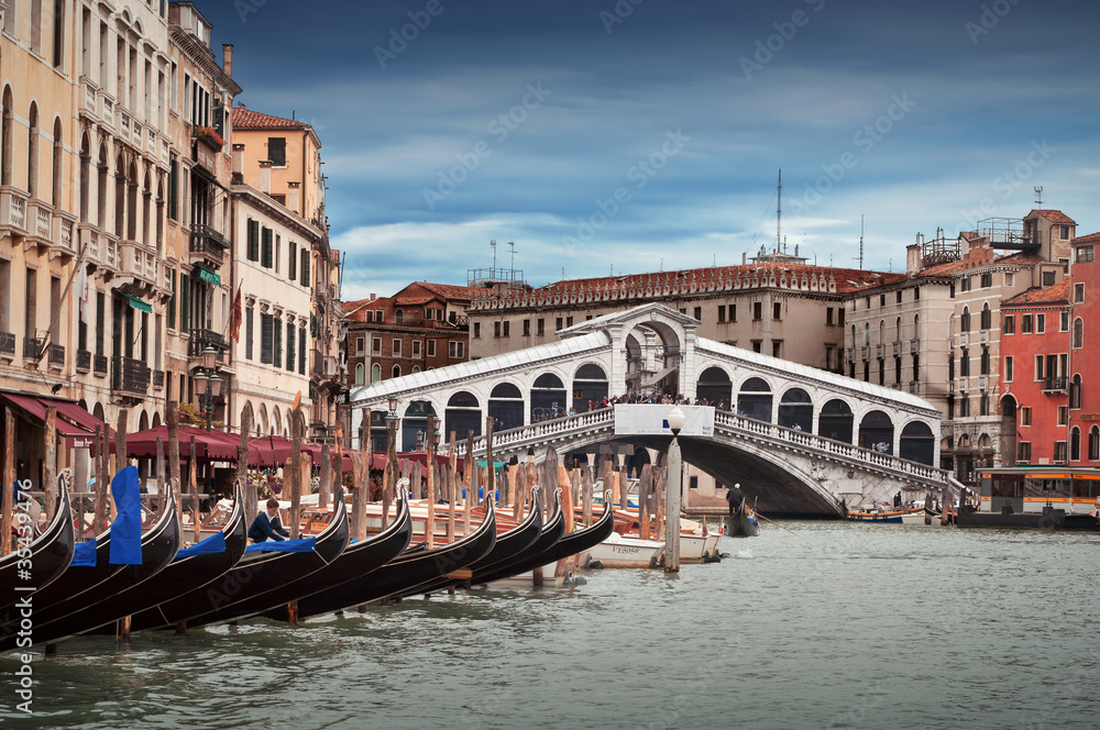 Fototapeta premium Rialto Venise