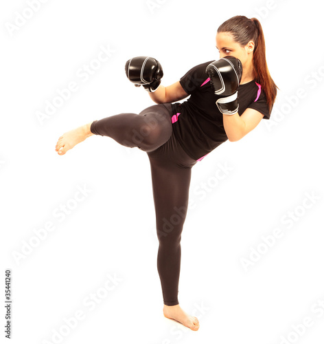 Karate Kicking