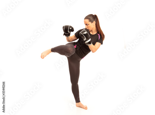 Karate Kicking