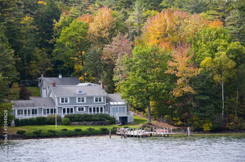 Lake Winnipesaukee in New Hampshire in the USA