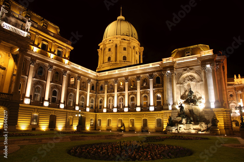 Buda Castle in Budapest, Hungary